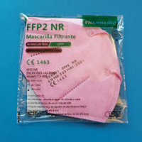 Respirátor FFP2 ružový jednotlivo hygienicky balený