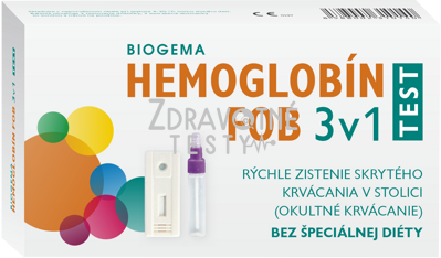 Hemoglobín FOB TEST 3v1