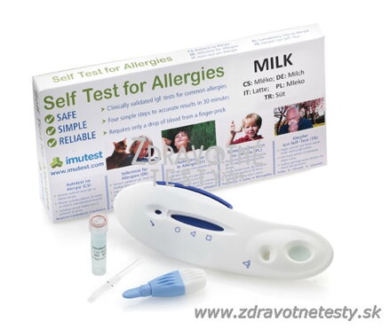 IMUTEST - Test alergie na mlieko