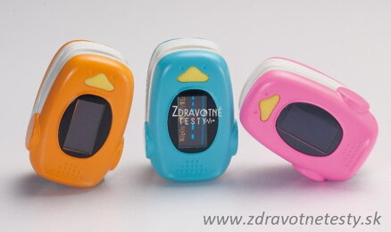 Prstový pulzný oximeter pre deti