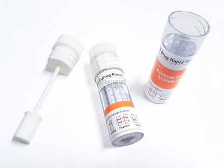 iScreen® 9 - jednorázový test na drogy zo slín