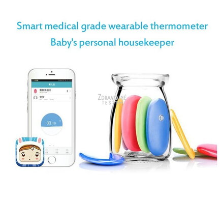 Samolepiace náplaste pre SMART teplomer