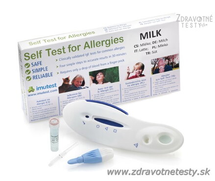 IMUTEST - Test alergie na mlieko