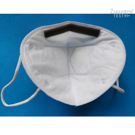 Respirátor FFP2 AIBANA - pohľad zvnútra