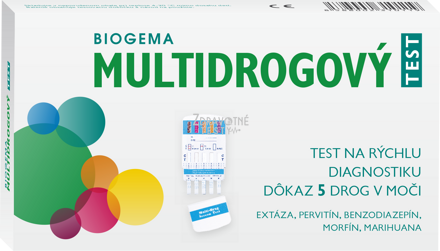 Multidrogový TEST - 5 parametrový