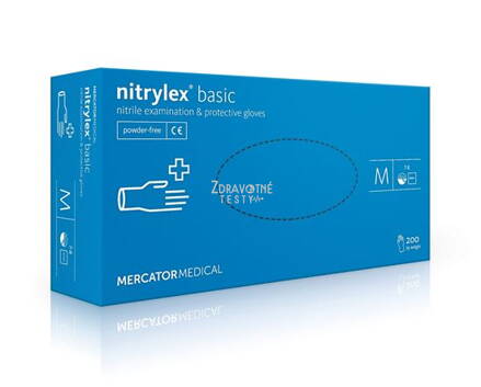 Nitrilové rukavice Nitrylex Classic 100ks veľkosť M