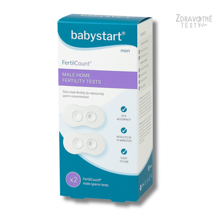 FertilCount Test mužskej plodnosti 2ks