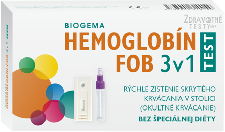 Hemoglobín FOB TEST 3v1
